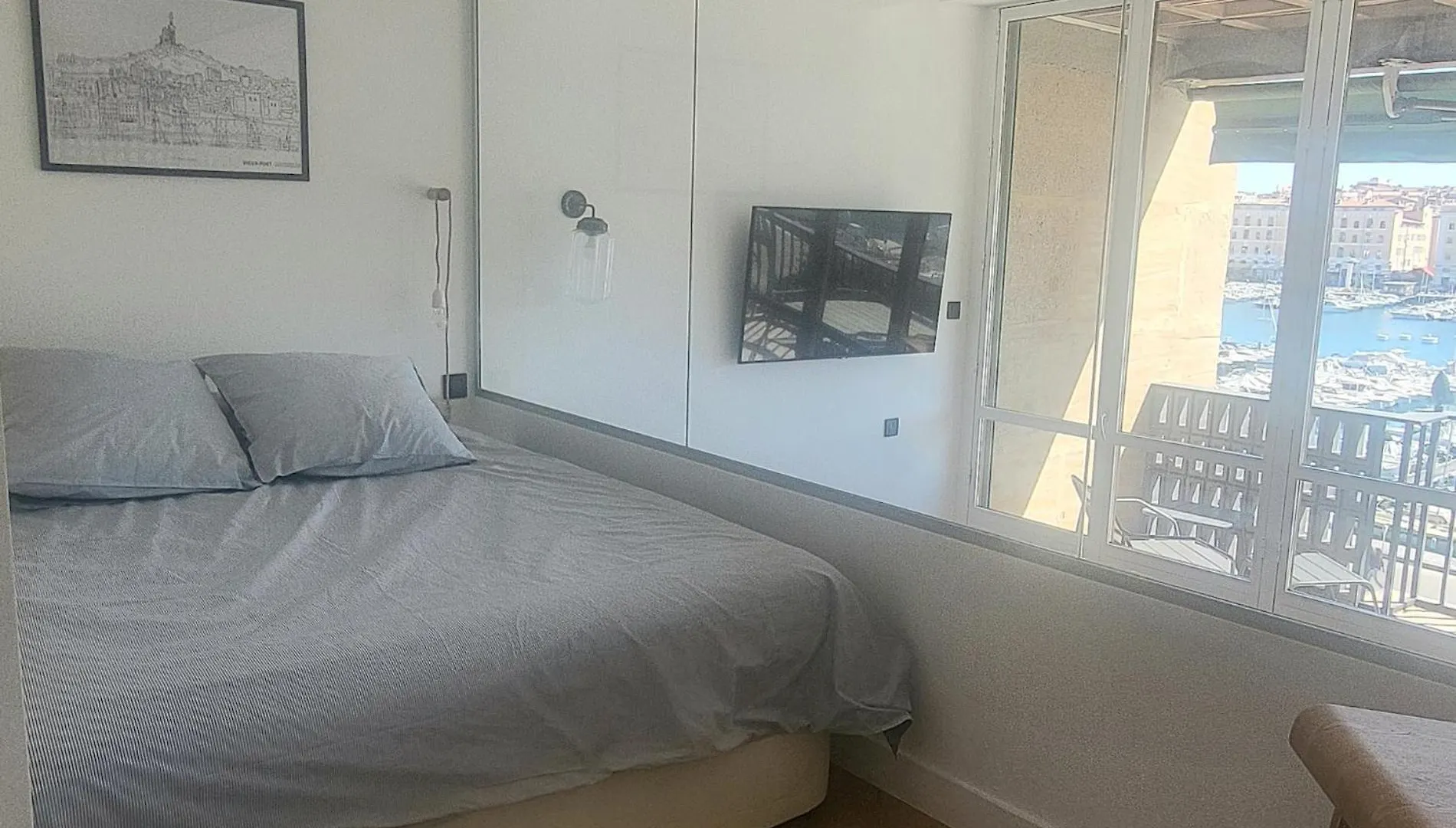Superbe Appartement, Vue Notre Dame De La Garde, Vieux Port Marseille