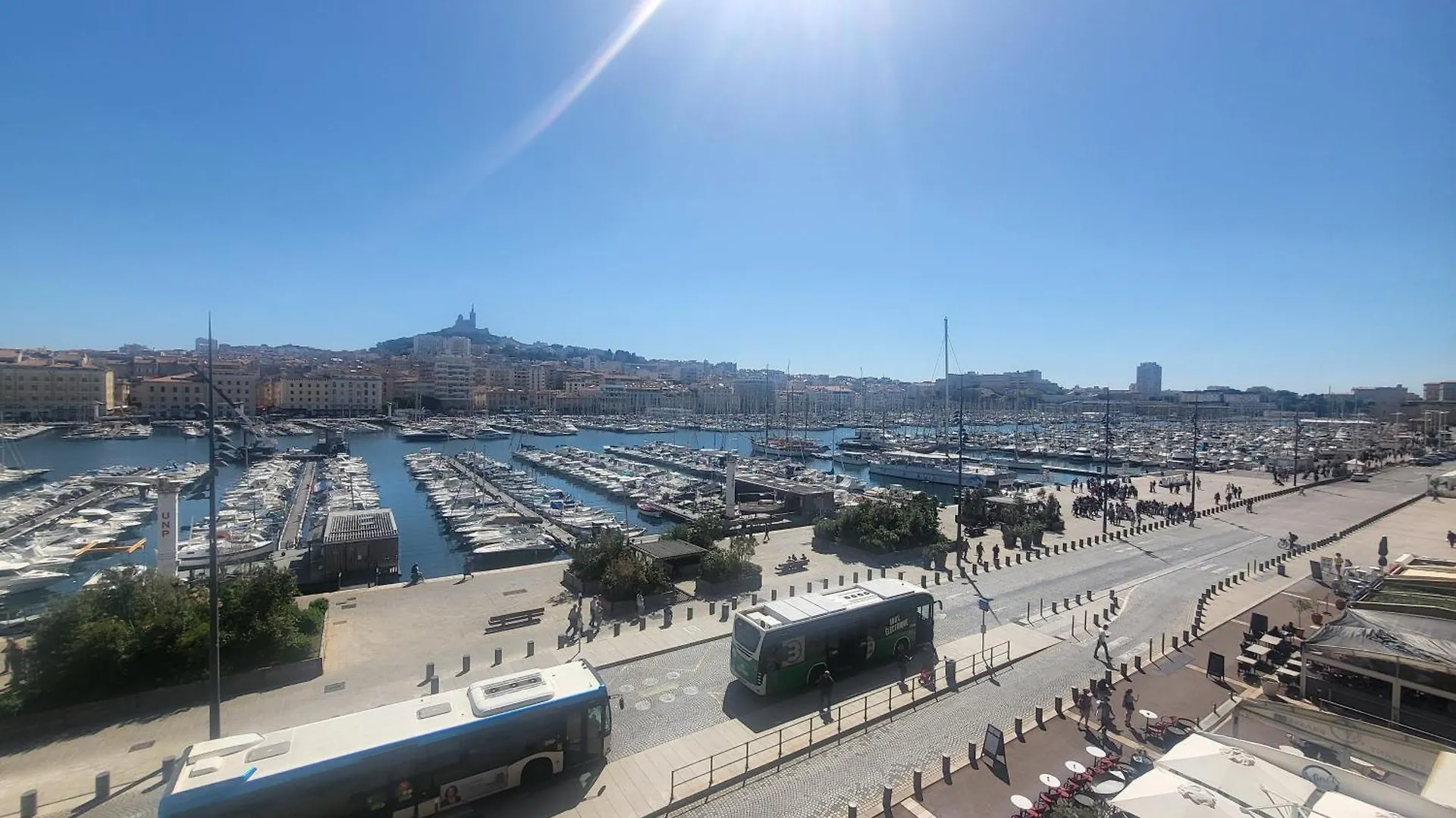 Superbe Appartement, Vue Notre Dame De La Garde, Vieux Port Marseille France