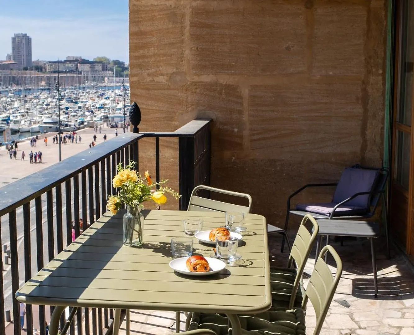 Superbe Appartement, Vue Notre Dame De La Garde, Vieux Port Marseille 0*,  France