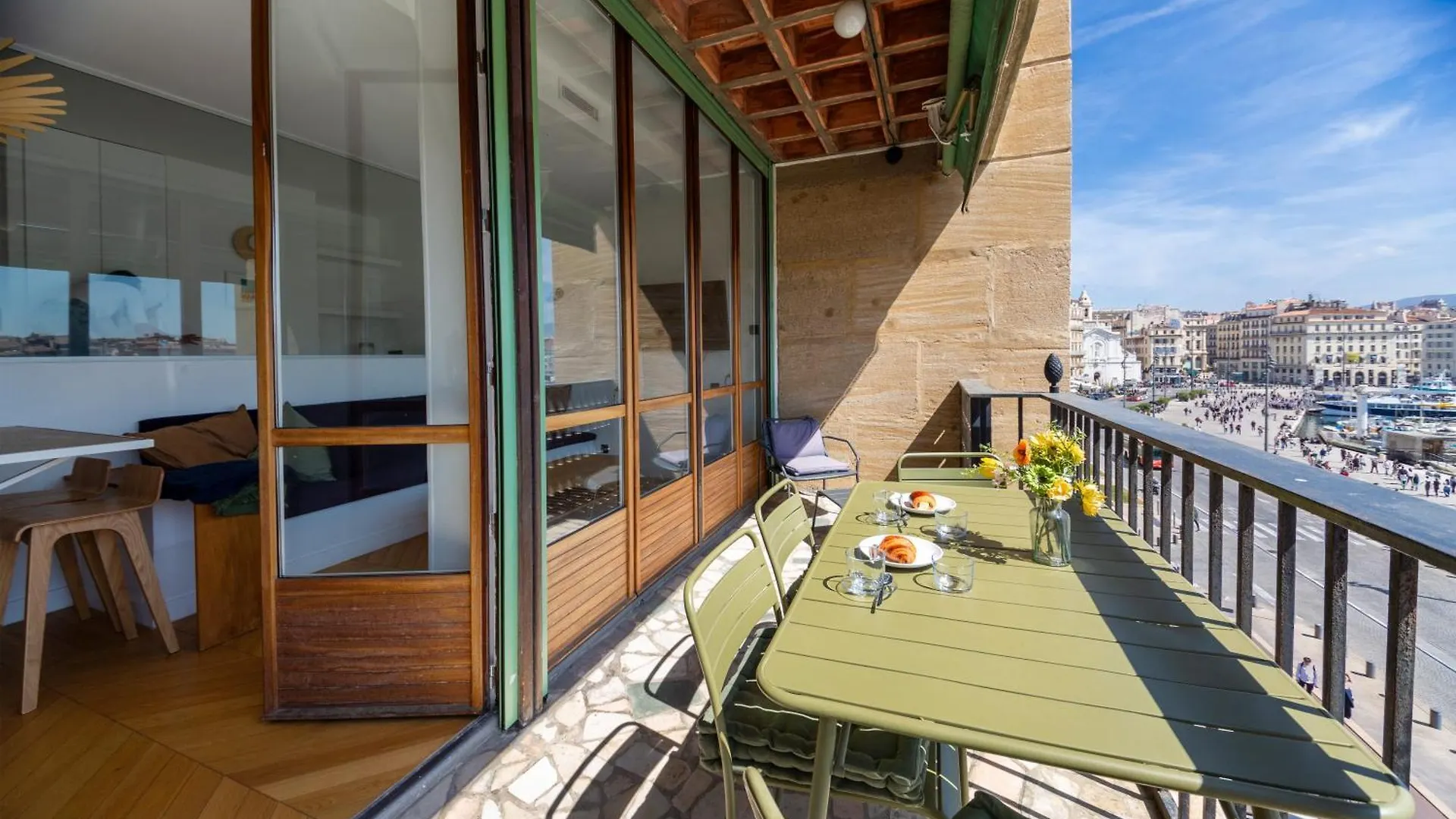 Superbe Appartement, Vue Notre Dame De La Garde, Vieux Port Marseille
